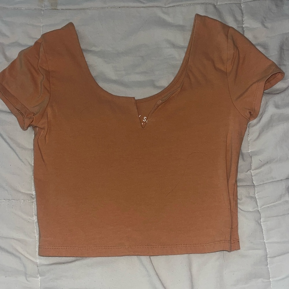 Orange Aeropostale Top
